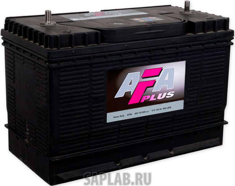 Купить AFA AT5N Аккумулятор AFA PLUS 105 А/ч 605 102 080 обратная R+ EN 800A 330x172x240 AT5N AT5N