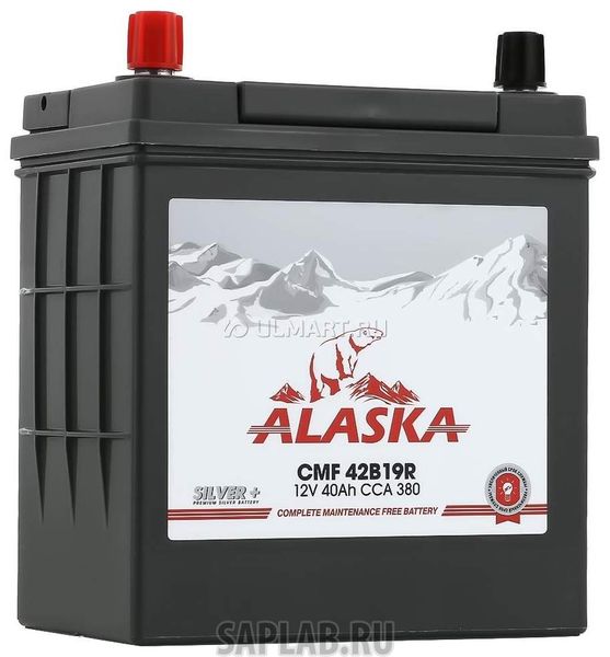 Купить ALASKA 8808240010405 Аккумулятор автомобильный ALASKA Silver+ 8808240010405 40 Ач