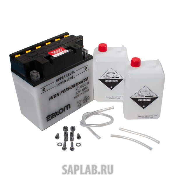 Купить ATOM 2103381 Мото аккумулятор ATOM  YB16CL-B HIGH PERFORMANCE