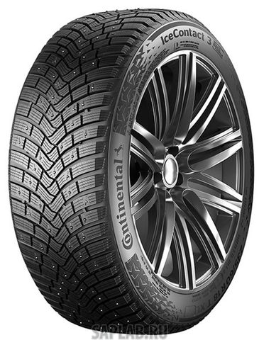 Купить CONTINENTAL 0349099 Шины Continental 295/40R21 111T XL IceContact 3 TL FR TA (шип.)