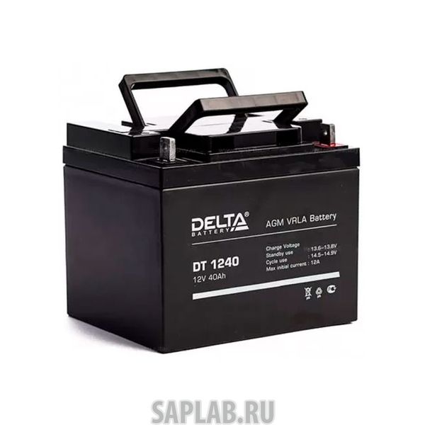 Купить DELTA DT1240 Аккумулятор Delta DT 1240 12В 40Ач 198x166x170 мм Обратная (-+)