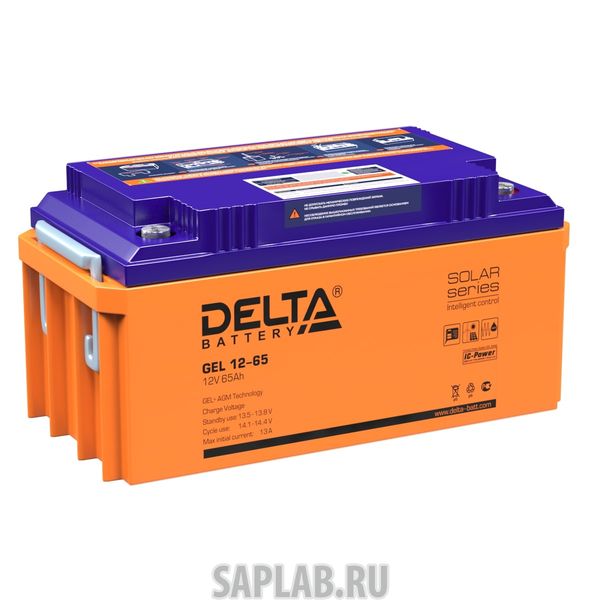 Купить DELTA GEL1265 Аккумулятор DELTA GEL 12-65
