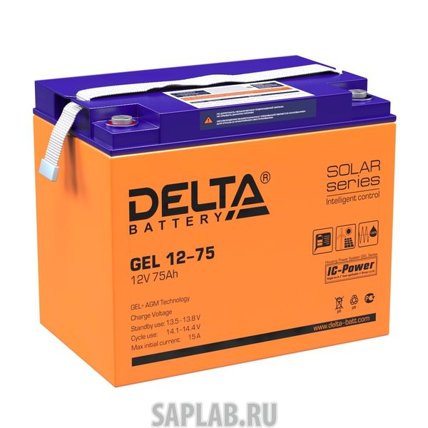 Купить DELTA GEL1275 Аккумулятор DELTA GEL 12-75