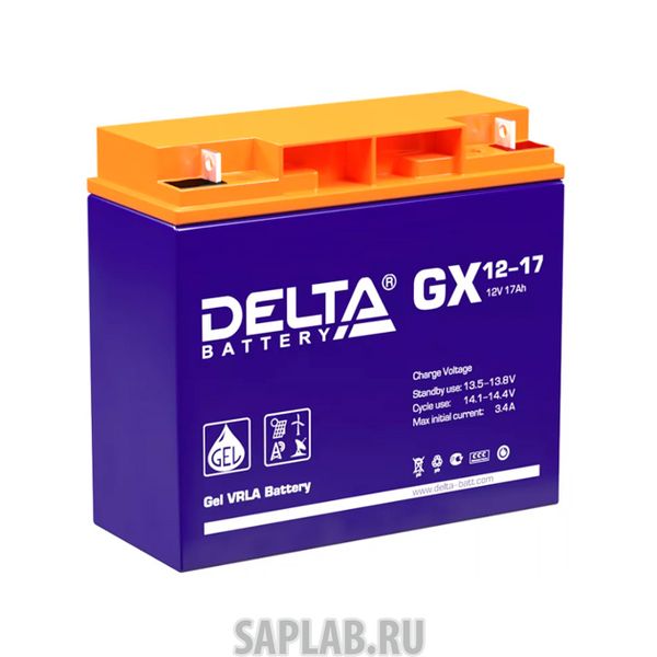 Купить DELTA GX1217 Аккумулятор DELTA GX 12-17 281