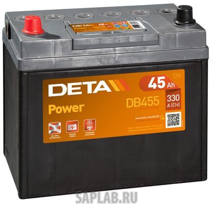Купить DETA DB455 Аккумулятор автомобильный DETA DB455 45 Ач