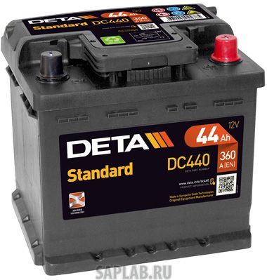 Купить DETA DC440 Аккумулятор автомобильный DETA DC440 44 Ач