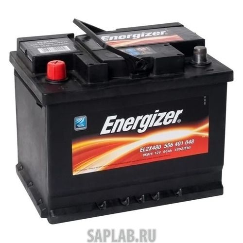 Купить ENERGIZER 556401048EL2X480 Аккумулятор автомобильный ENERGIZER Plus 56Ач 480A [556 401 048 el2x480]