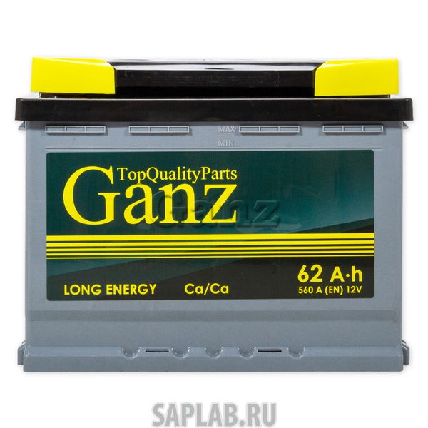 Купить GANZ GA620 Аккумулятор GANZ 62 А/ч ОБР 242x175x190 EN560 GANZ GA620