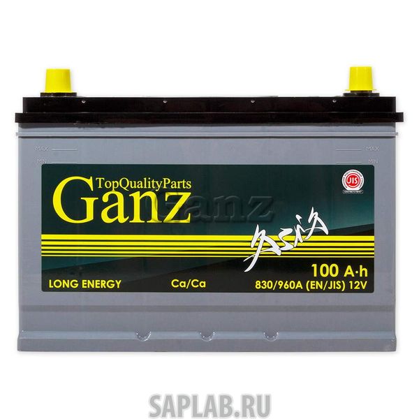 Купить GANZ GAA1001 Аккумулятор GANZ ASIA 100 А/ч 304x173x220 EN780 GAА1001 GANZ GAА1001
