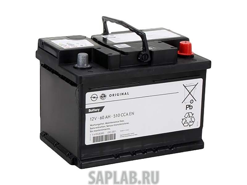 Купить GENERAL_MOTORS 95530385 Аккумулятор General Motors 60 А/ч ОБР 240x150x190 95530385