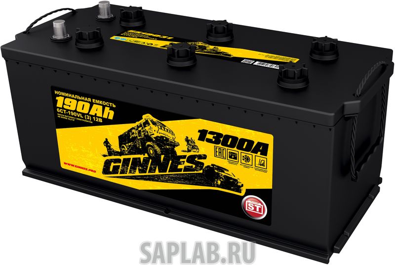 Купить GINNES GS19031 Аккумулятор автомобильный GINNES ST 6CT-190.3 GS19031