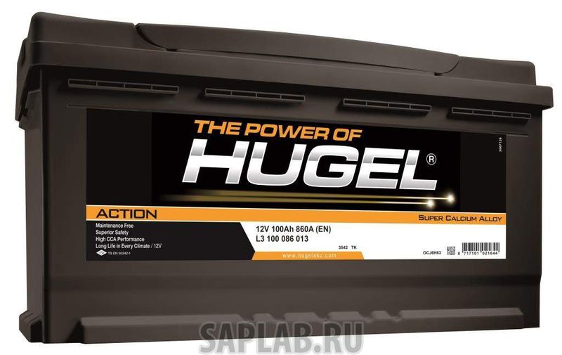 Купить HUGEL ACTION100SR Аккумулятор HUGEL Action 100SR 500