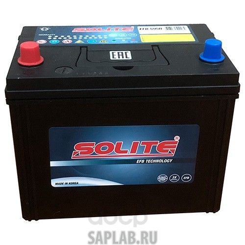 Купить SOLITE EFBS95R Аккумулятор автомобильный Solite  EFBS95R START-STOP 80A/ч 790А полярность прямая
