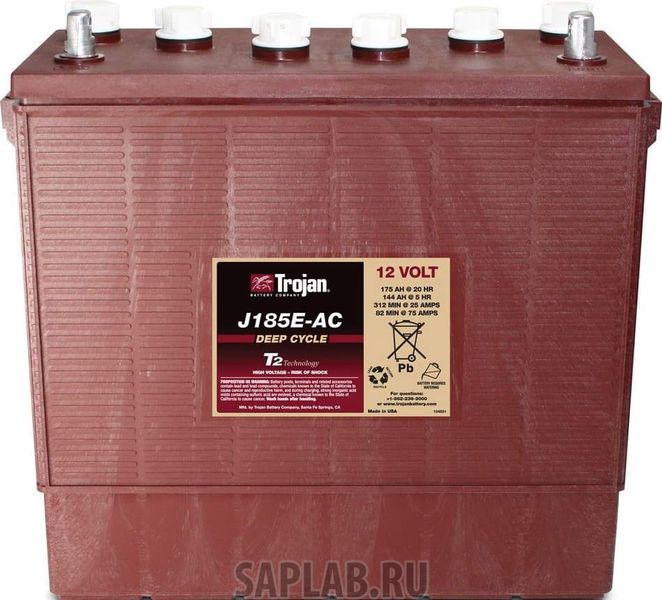 Купить TROJAN J185EAC Аккумулятор TROJAN J185E-AC 12V 175A (394х175х386)