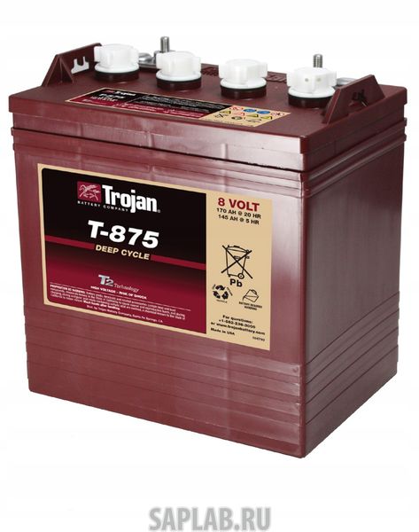 Купить TROJAN T875 Аккумулятор TROJAN T-875 8V 170A (264х181х276)