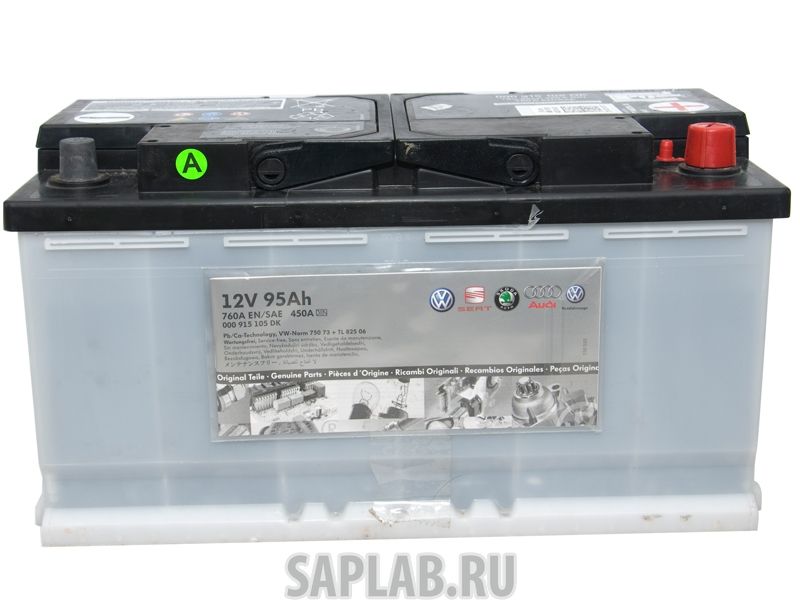 Купить VAG 000915105DK Аккумулятор VAG Standart 95 А/ч обратная R+ EN 450A 353x175x190 000 915 105DK