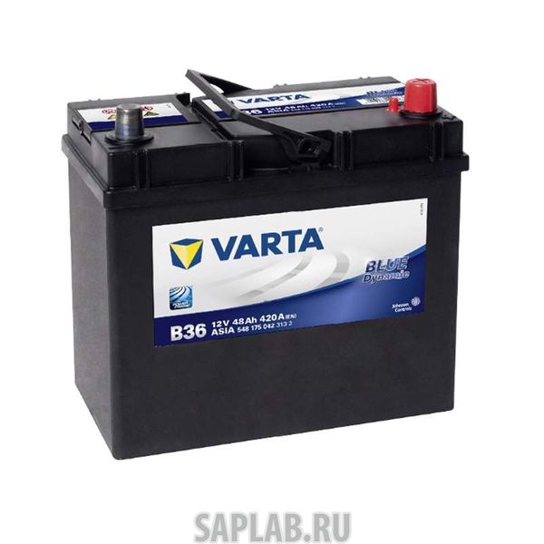 Купить VARTA 548175042 Аккумуляторная батарея BLUE DYNAMIC 19.5/17.9 евро 48Ah 420A 238/129/227\ VARTA 548175042