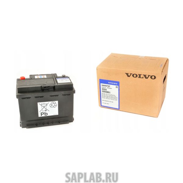 Купить VOLVO 30659797 Аккумуляторная батарея Volvo 520А обратная полярность 60А/ч (240x180x190) VOLVO 30659797
