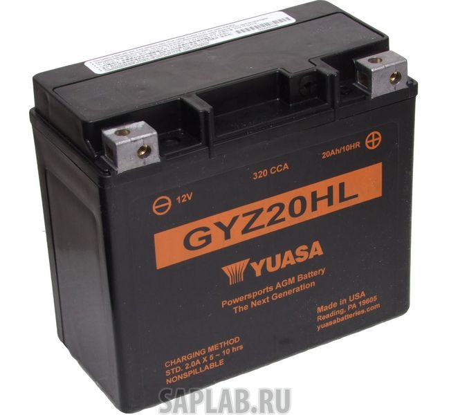 Купить YUASA GYZ20HL Аккумулятор YUASA GYZ20HL 458
