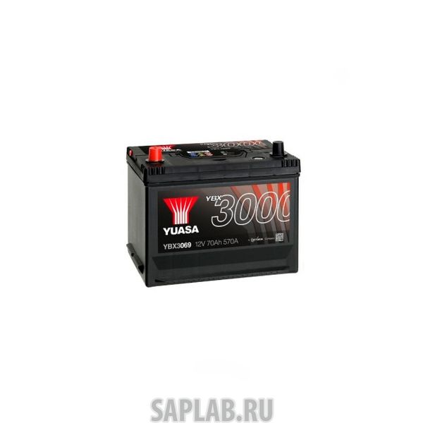 Купить YUASA YBX3069070 Аккумуляторная Батарея Smf[12v 70ah 570a B9] YUASA