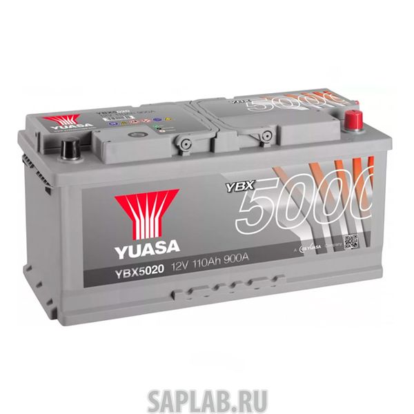 Купить YUASA YBX5020110 Аккумуляторная Батарея Silver High Performance[12v 110ah 900a B13] YUASA