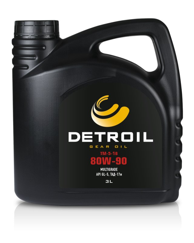 Купить Detroil 4660014060566 Трансмиссионное масло  ТАД-17И 80W90, 3л