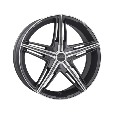 Купить Oz WHS030590 David 17/7,5 ET40 Matt graphite diamond cut