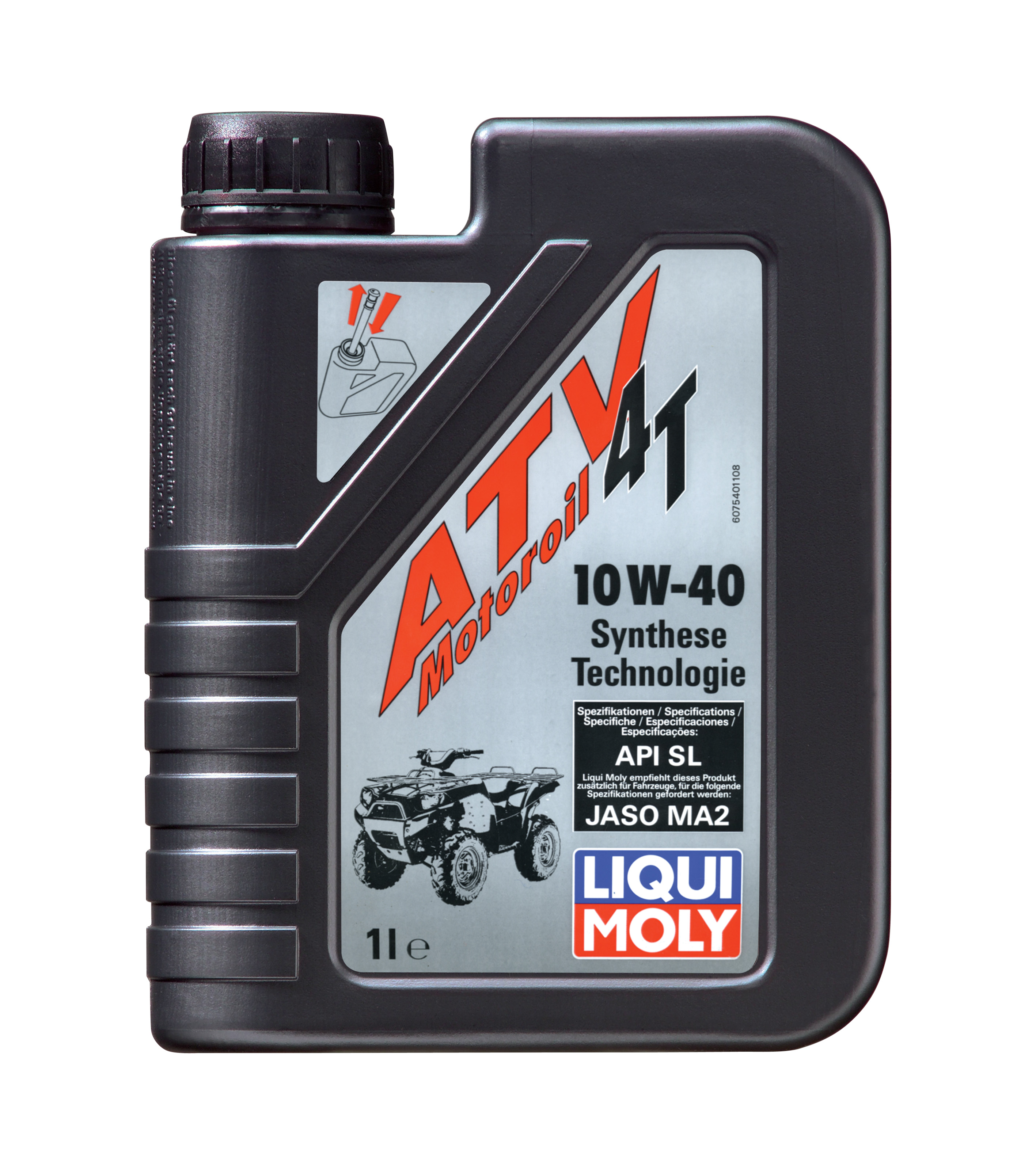 Купить Liqui moly 7540 для 4-тактных Мотоциклов ATV 4T Motoroil SAE 10W-40