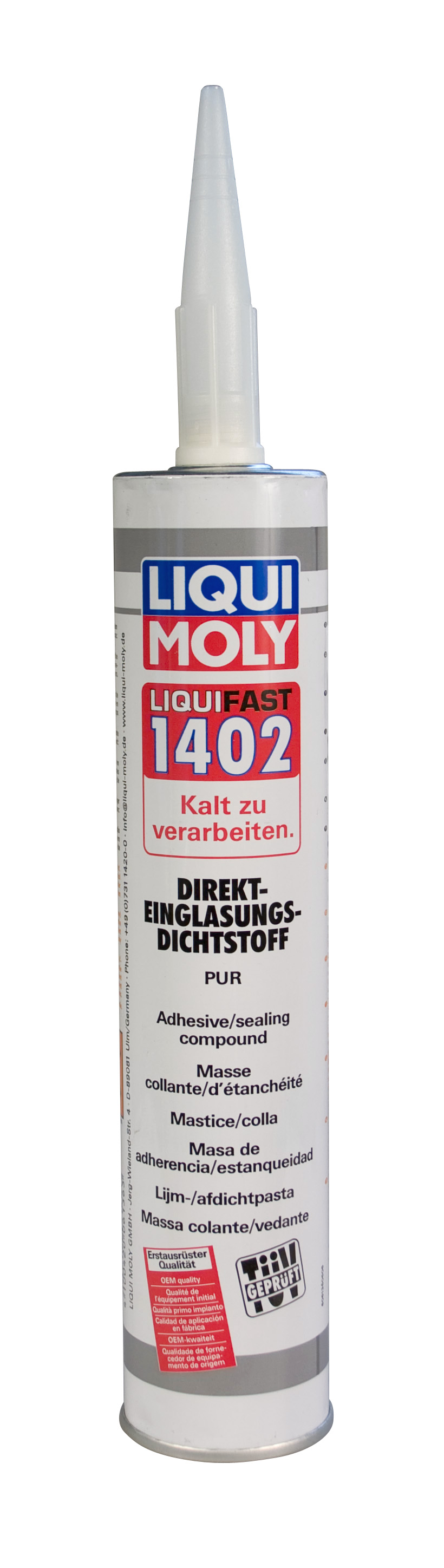Купить Liqui moly 6136 Среднемодульный клей для стекла Liquifast 1402