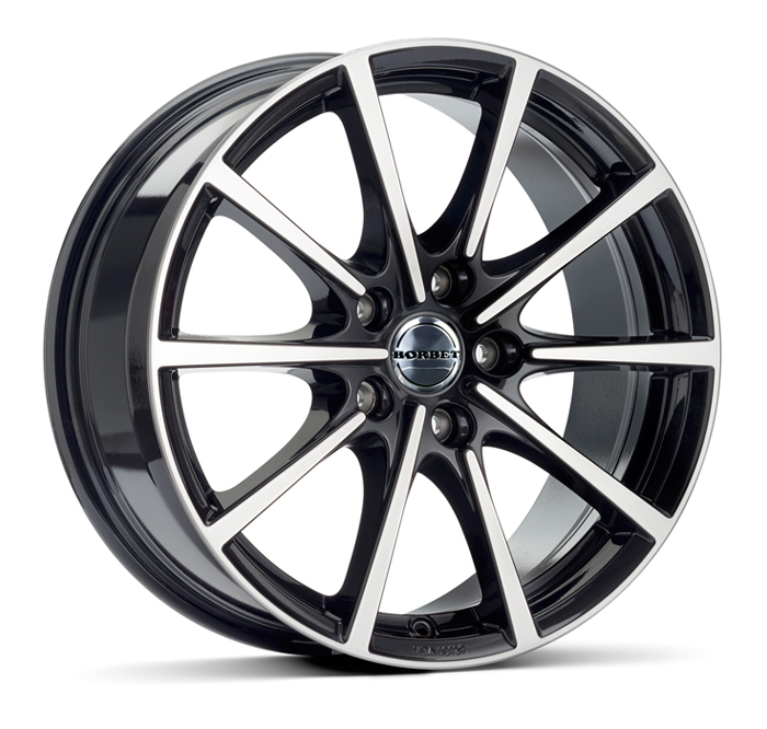 Купить Borbet WHS114153 BL5 16/7 ET40 Black polished