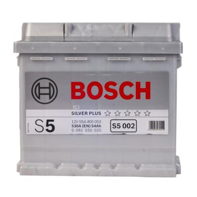 Купить BOSCH 0092S50020 Аккумулятор автомобильный BOSCH S5 Silver Plus 0 092 S50 020 54 Ач