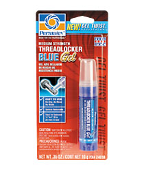Купить Permatex 24010 Фиксатор резьбы средней прочности синий - ГЕЛЬ 