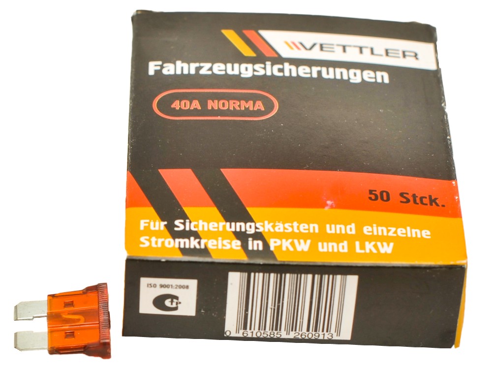 Купить Vettler 40A Предохранитель Vettler