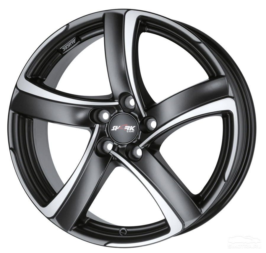 Купить Alutec WHS057238 Shark 18/8 ET35 Racing black front polished