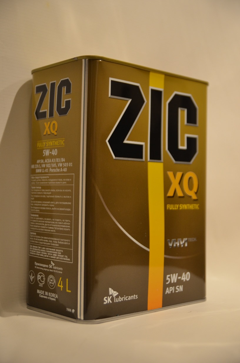 Купить Zic 167006 XQ 5W-40, 4л