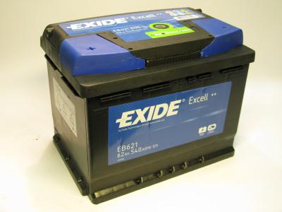 Купить EXIDE EB621 Аккумулятор автомобильный EXIDE EB621 62 Ач