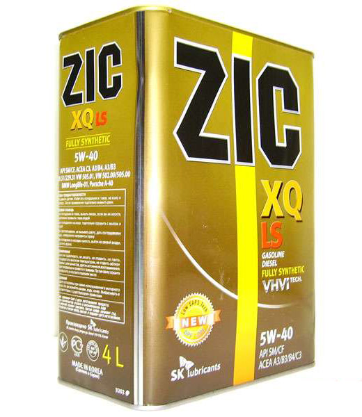 Купить Zic 163202 XQ LS 5w40 SM/CF