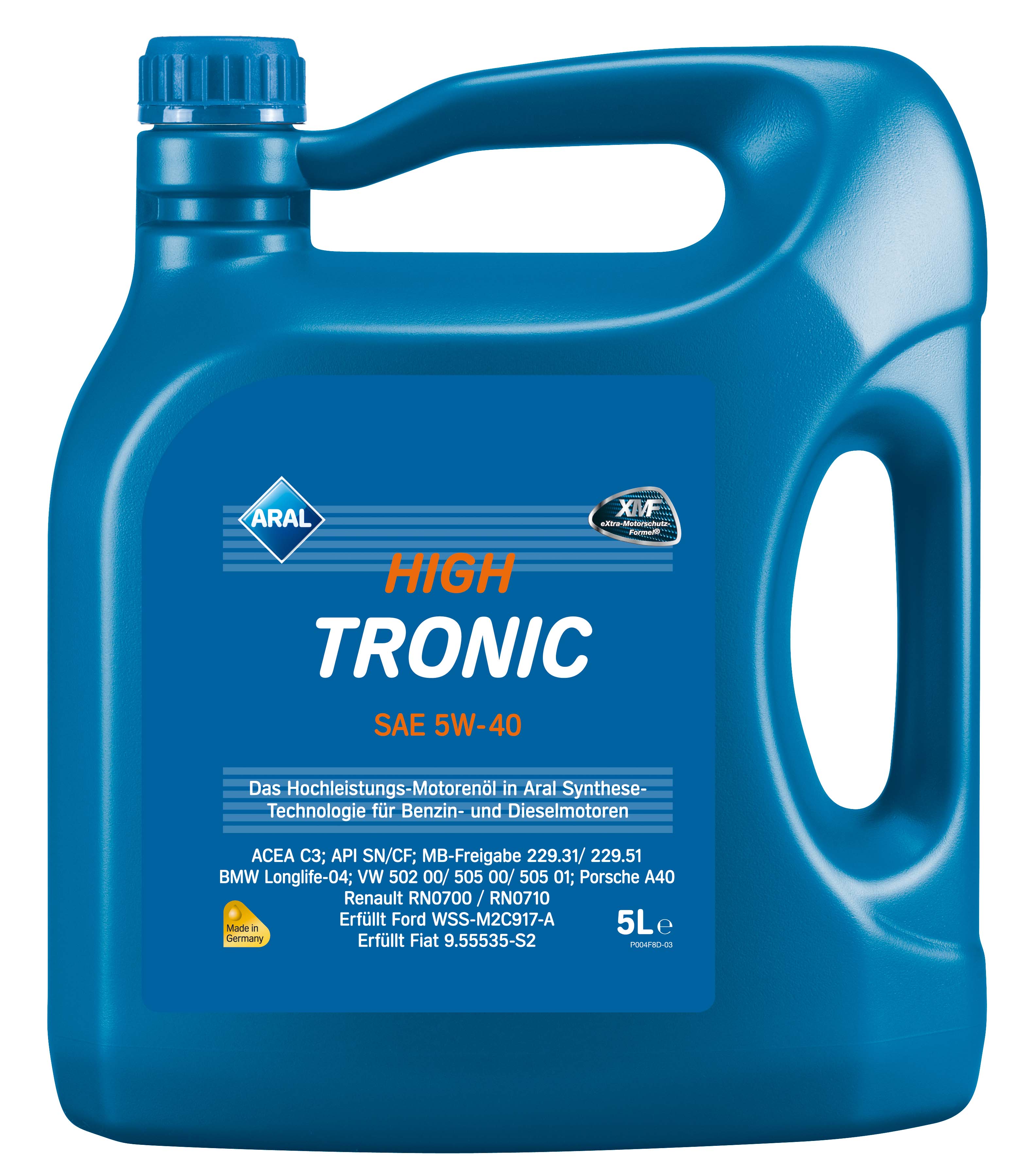 Купить Aral 20635  High Tronic 5W-40, 5л.