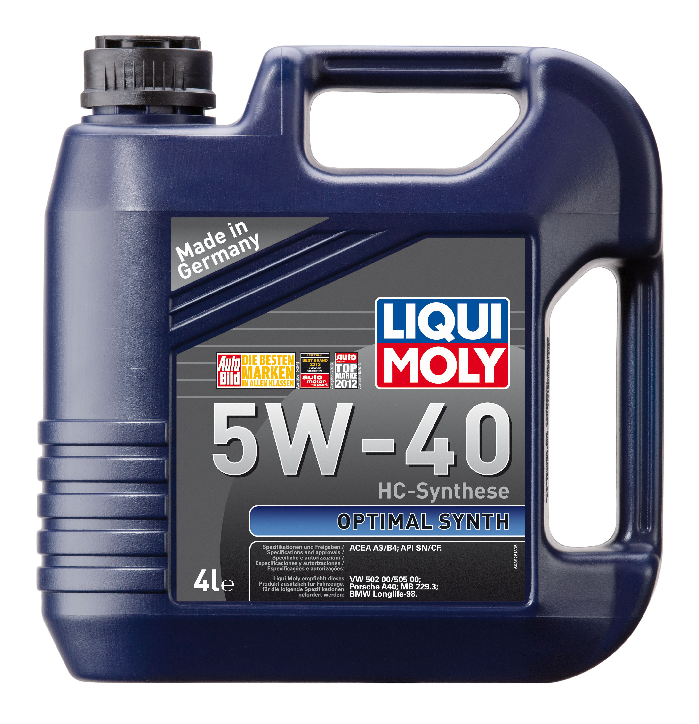 Купить Liqui moly 3926 НС-синтетическое моторное масло