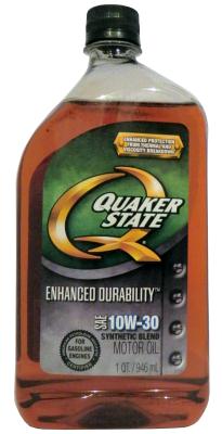 Купить Quaker state 073102046504 Enhanced Durability SAE 10W-30 SyntheticBlend Motor Oil