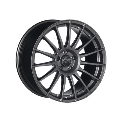 Купить Oz WHS057781 Superturismo Dakar 20/8,5 ET45 Matt graphite + silver lettering