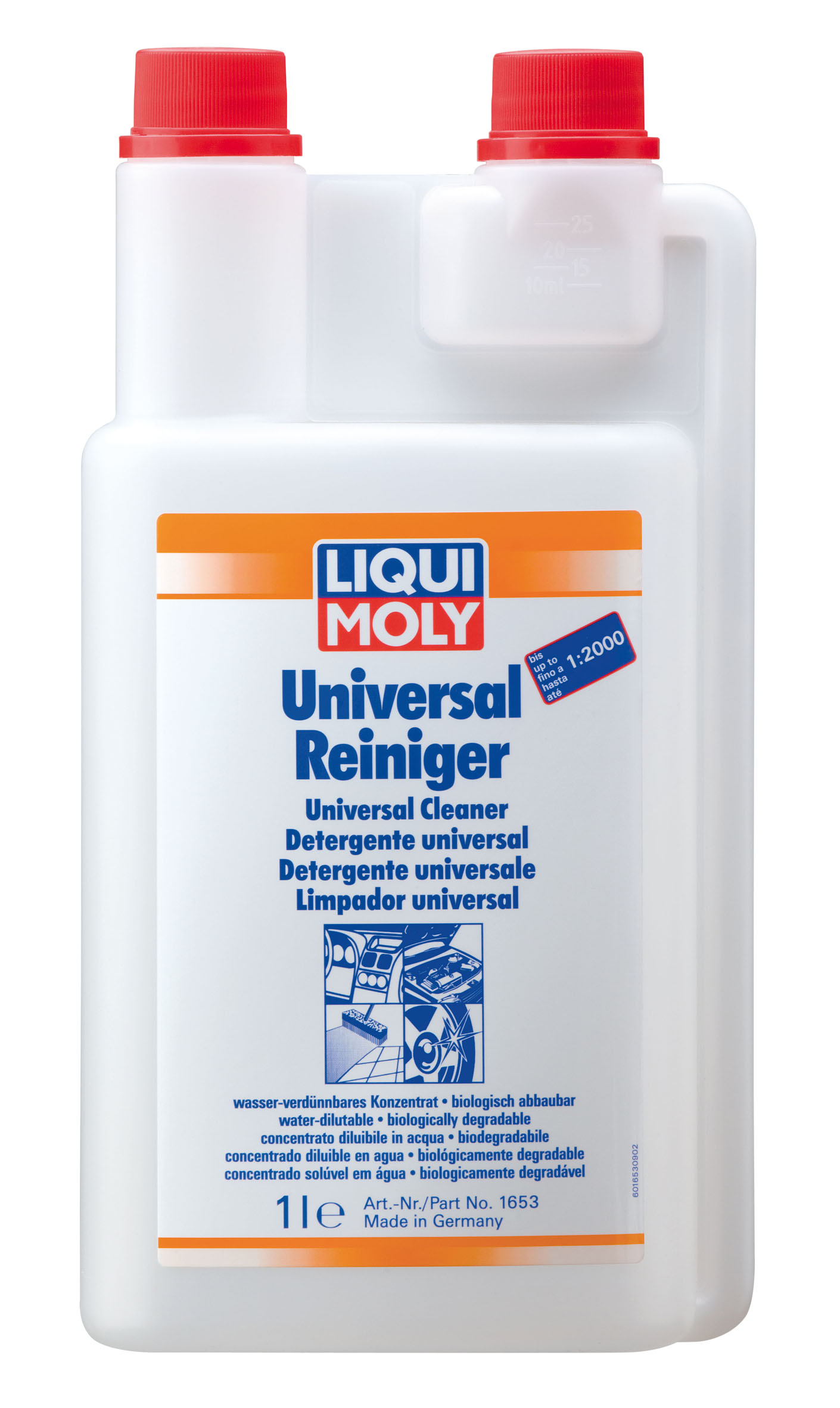Купить Liqui moly 1653 Универсальный очиститель (концентрат) Universal-Reiniger
