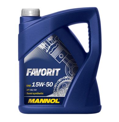 Купить Mannol 4036021505404 Favorit SAE 15W/50