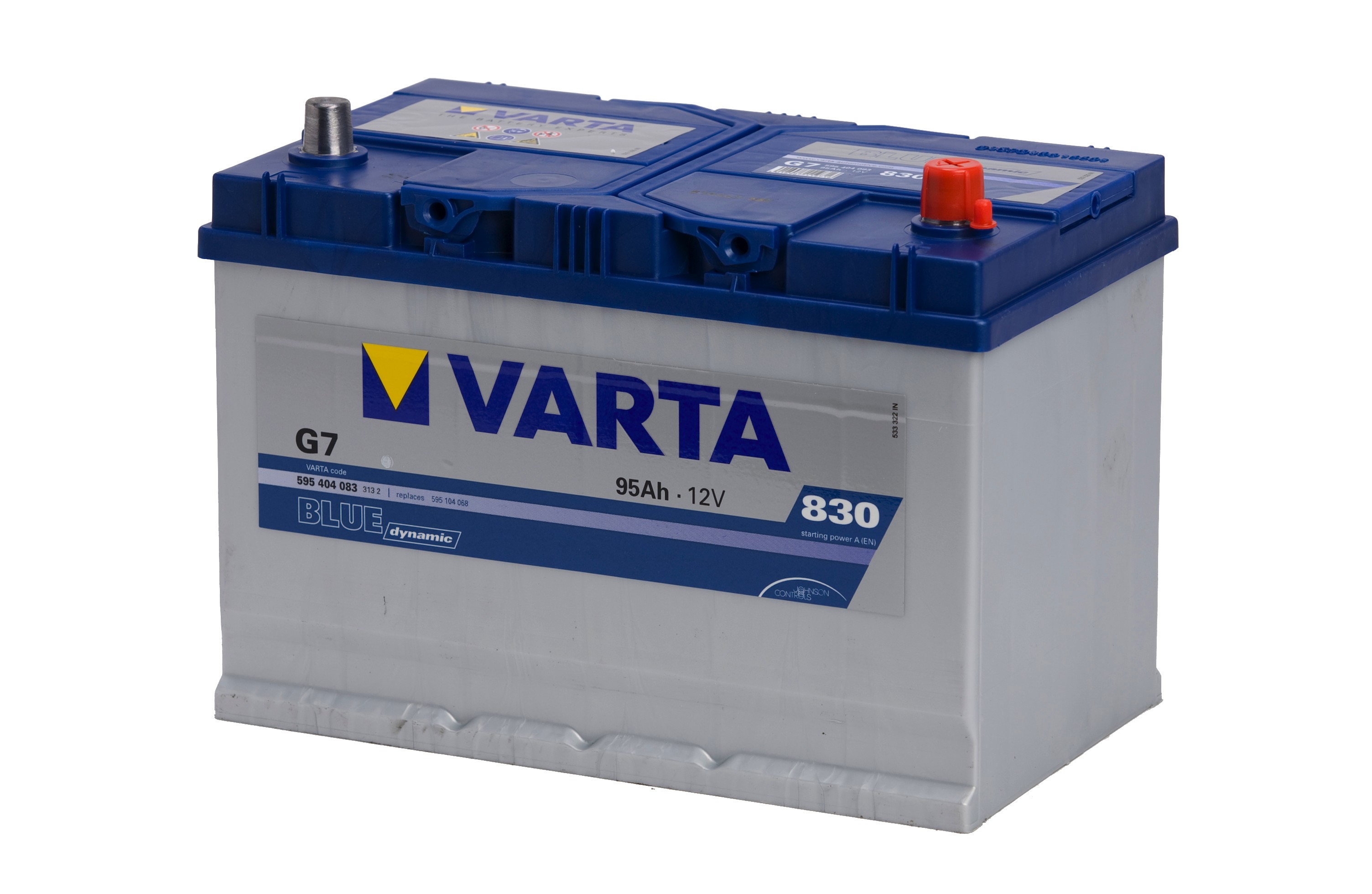 Купить VARTA 5954040833132 Аккумулятор Varta 5954040833132 95 Ач VL Euro (G7) выс.