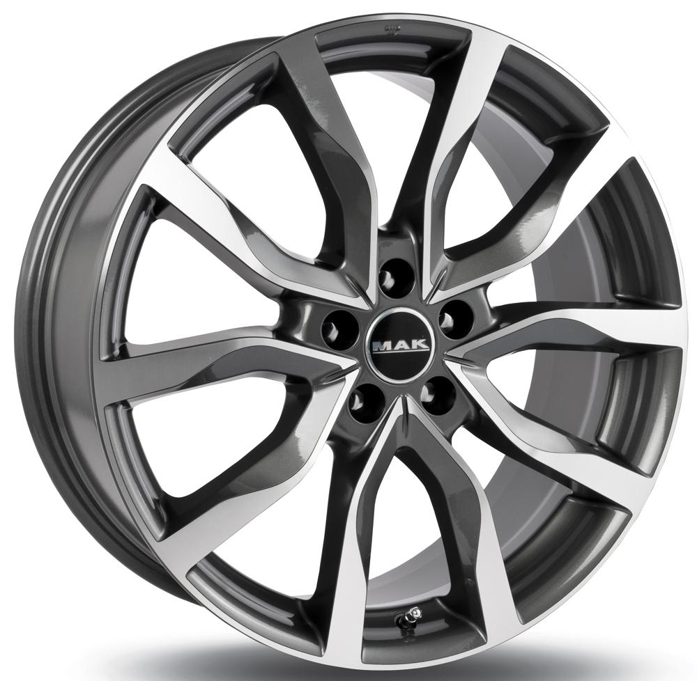 Купить Mak WHS102083 Highlands 17/7 ET35 Gun metallic - mirror face