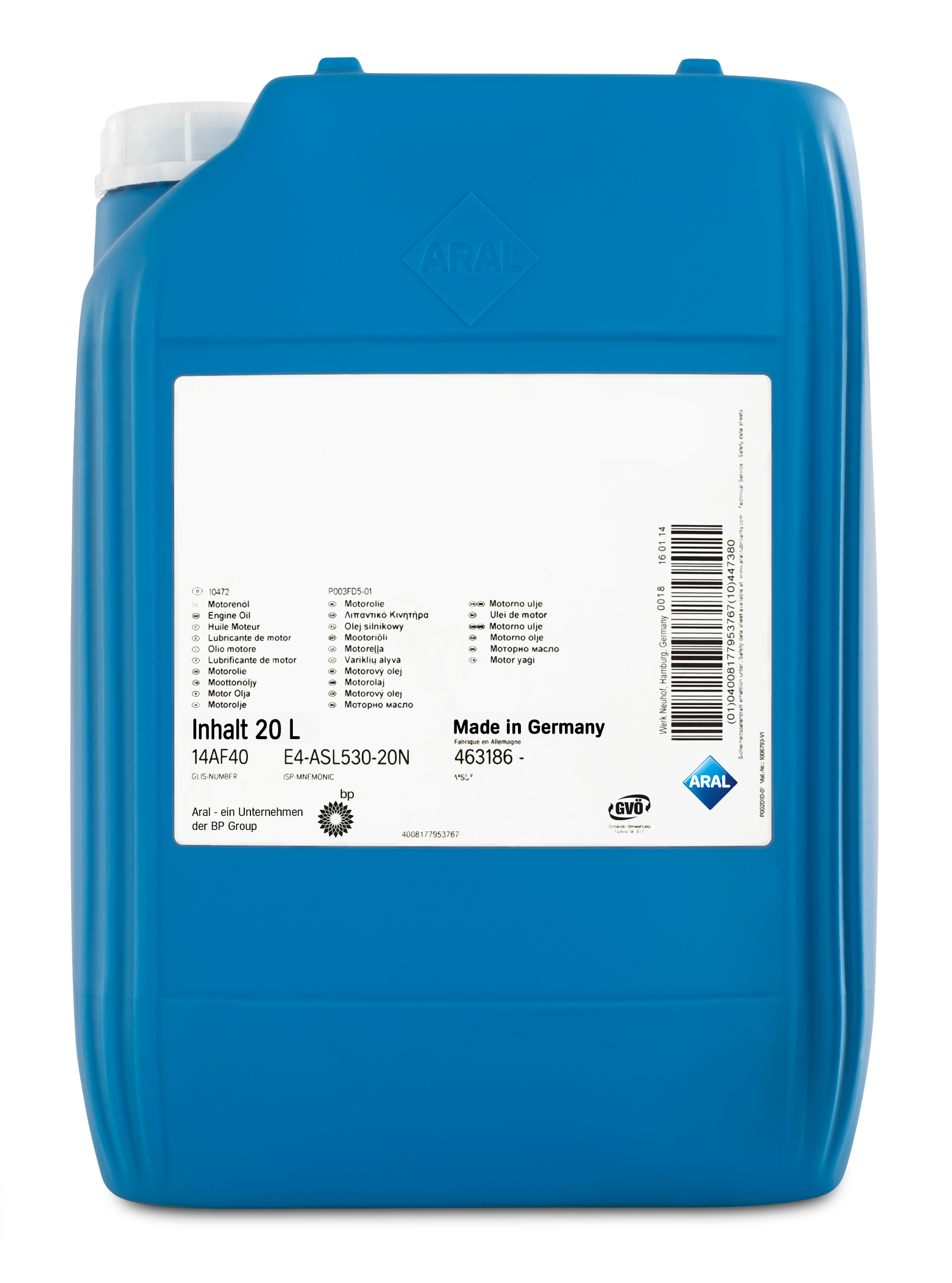 Купить Aral 20353  Super Turboral LA 5W-30, 20л.