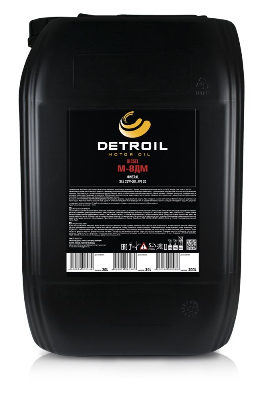 Купить Detroil 4660014060962 М-8ДМ SAE 20, 20л