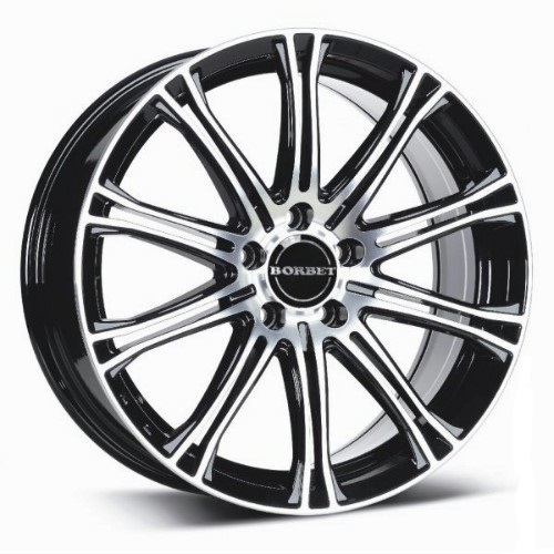 Купить Borbet WHS059350 CW1/5 17/8 ET45 Schwarz poliert