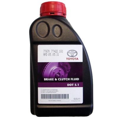Купить Toyota 0882380005 Тормозная жидкость DOT 5.1, Brake Fluid, 0.5л