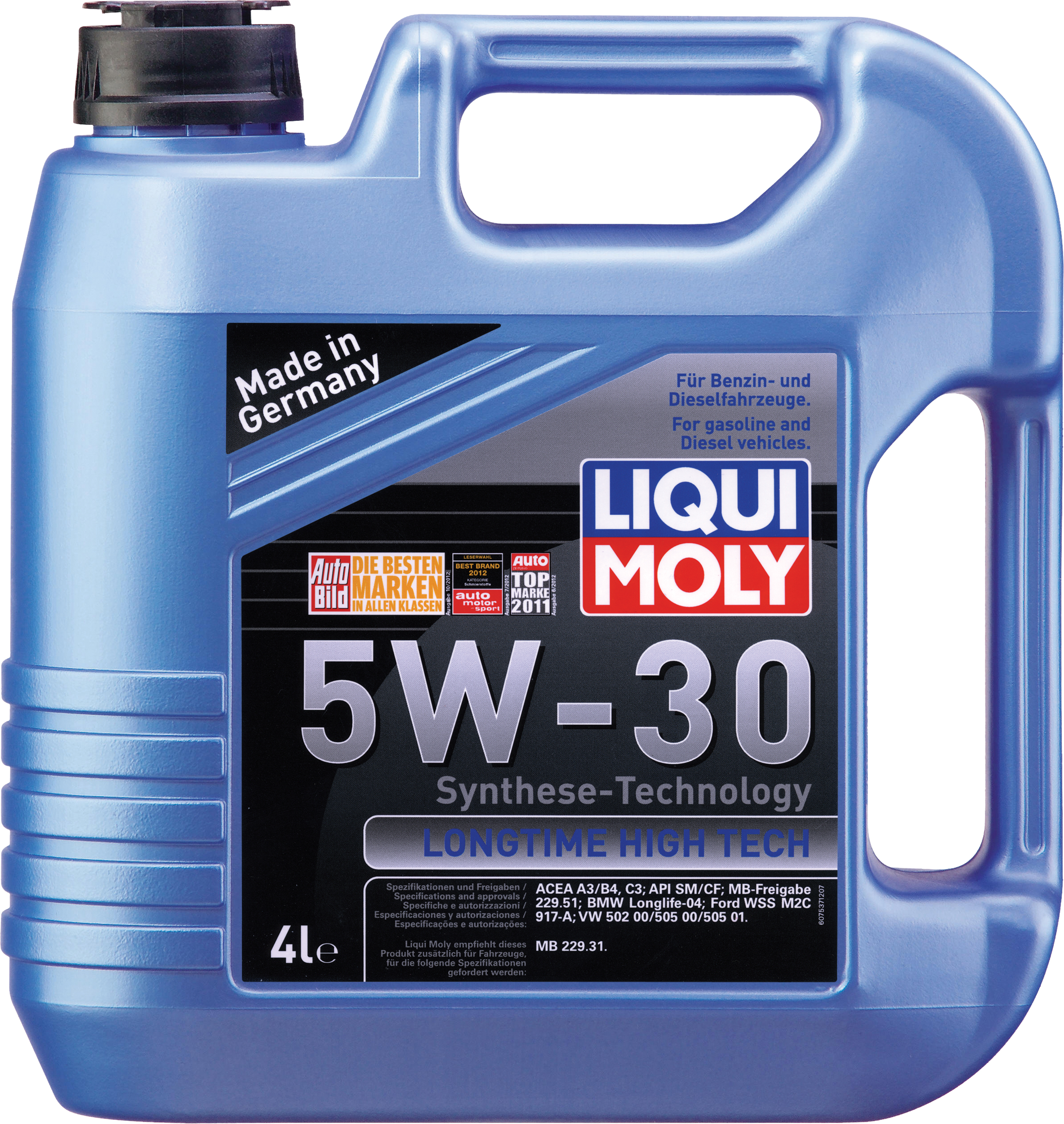 Купить Liqui moly 7537 НС-синтетическое моторное масло